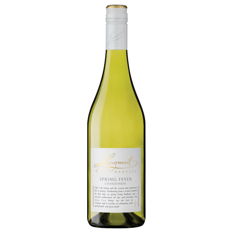 A bottle of Langmeil Spring Fever Chardonnay 2025 750ml White Wine