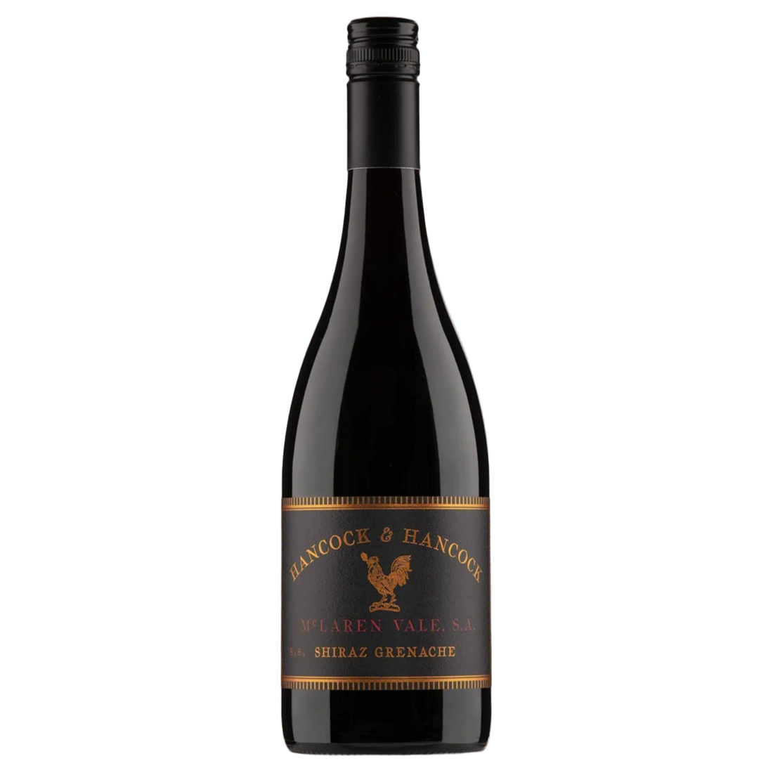 A bottle of Hancock Shiraz Grenache McLaren Vale 750ml Red Wine