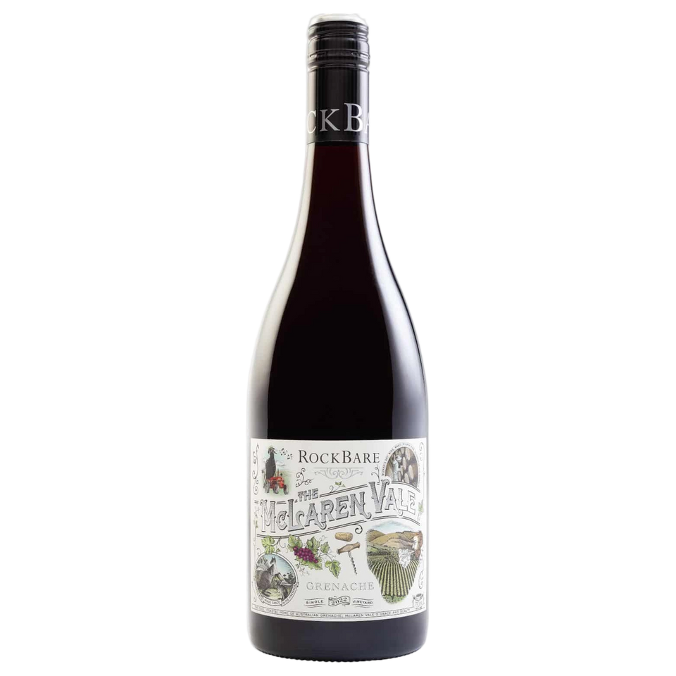 A bottle of RockBare Grenache 2021 750ml Red Wine