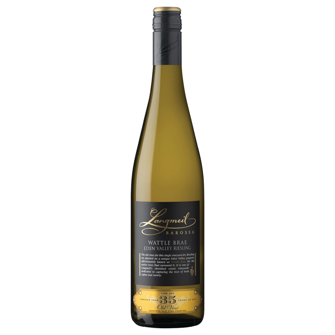 A bottle of Langmeil Wattle Brae Eden Valley Riesling 2026 750ml White Wine
