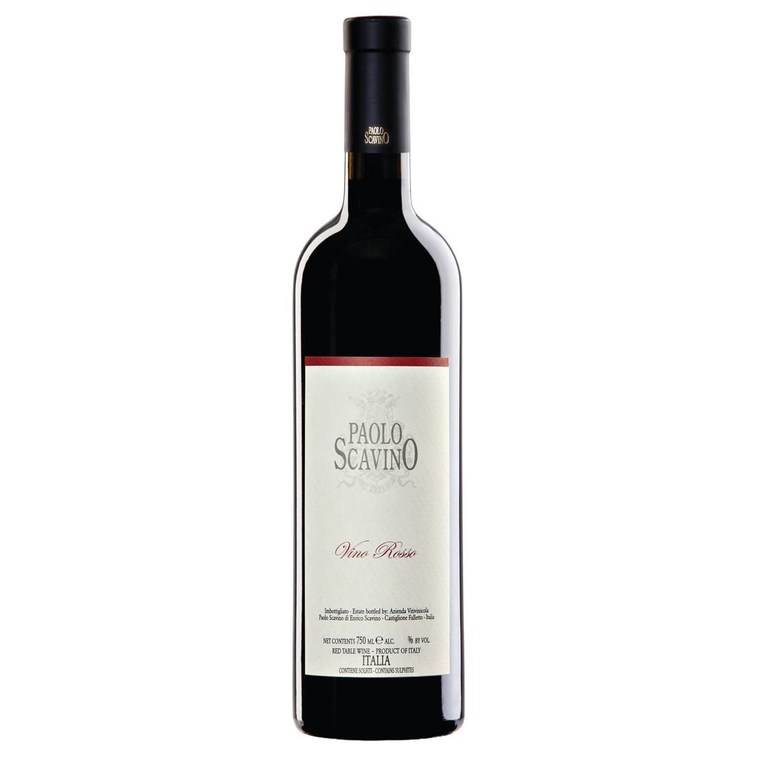 A bottle of Paolo Scavino Vino da Tavola Rosso 2024 750ml Red Wine