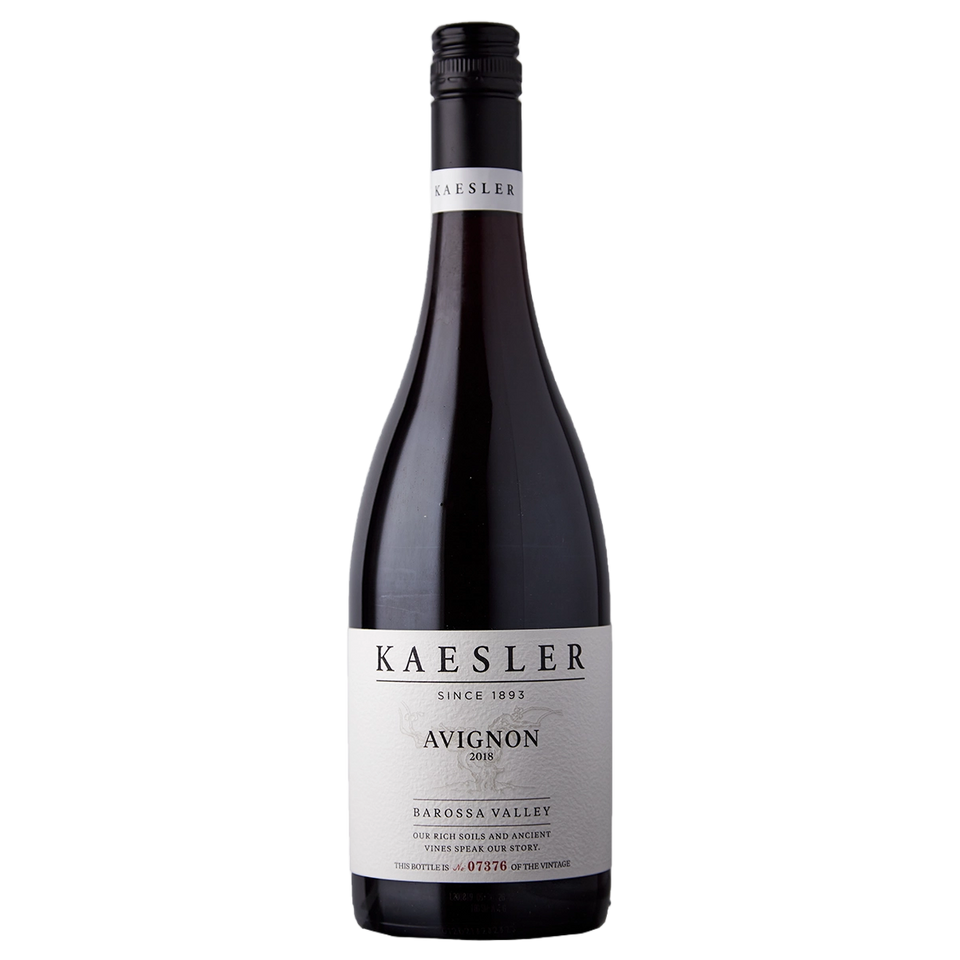 A bottle of Kaesler Avignon 2018 750ml Red Wine