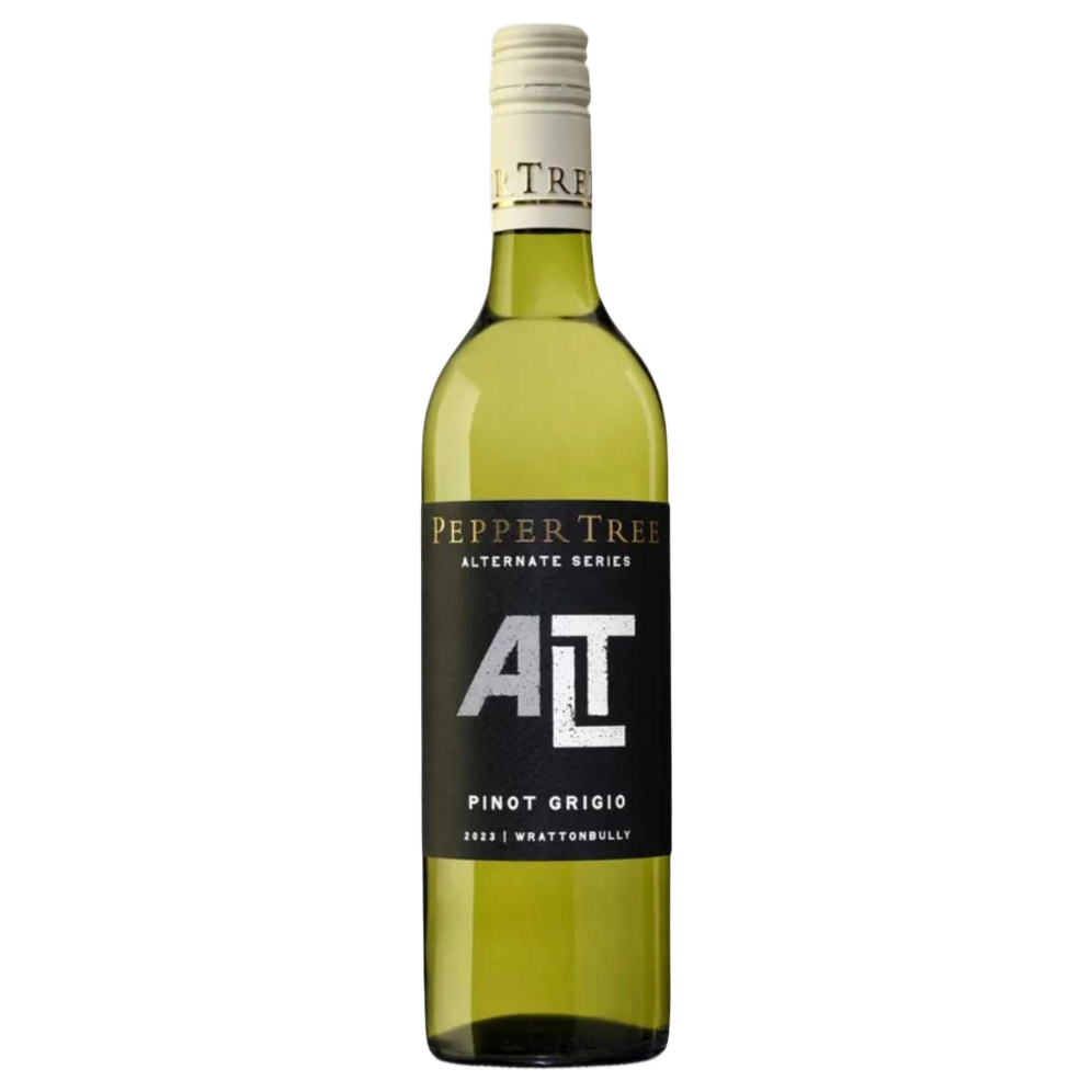 A bottle of Pepper Tree Wines Alternate Series Pinot Grigio 2023 750ml White Wine