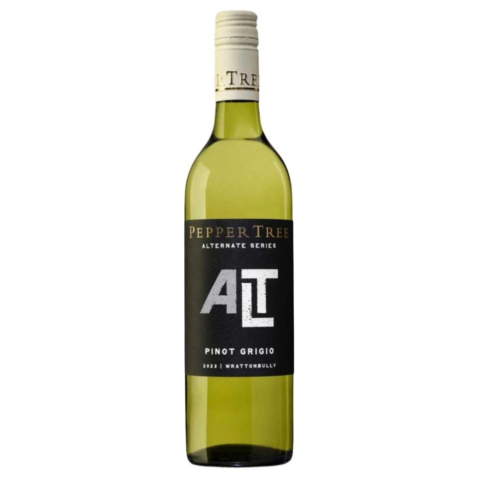 A bottle of Pepper Tree Wines Alternate Series Pinot Grigio 2023 750ml White Wine