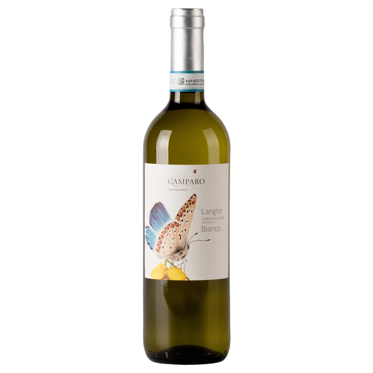 A bottle of Camparo Bianco Langhe DOC 2022 750ml White Wine