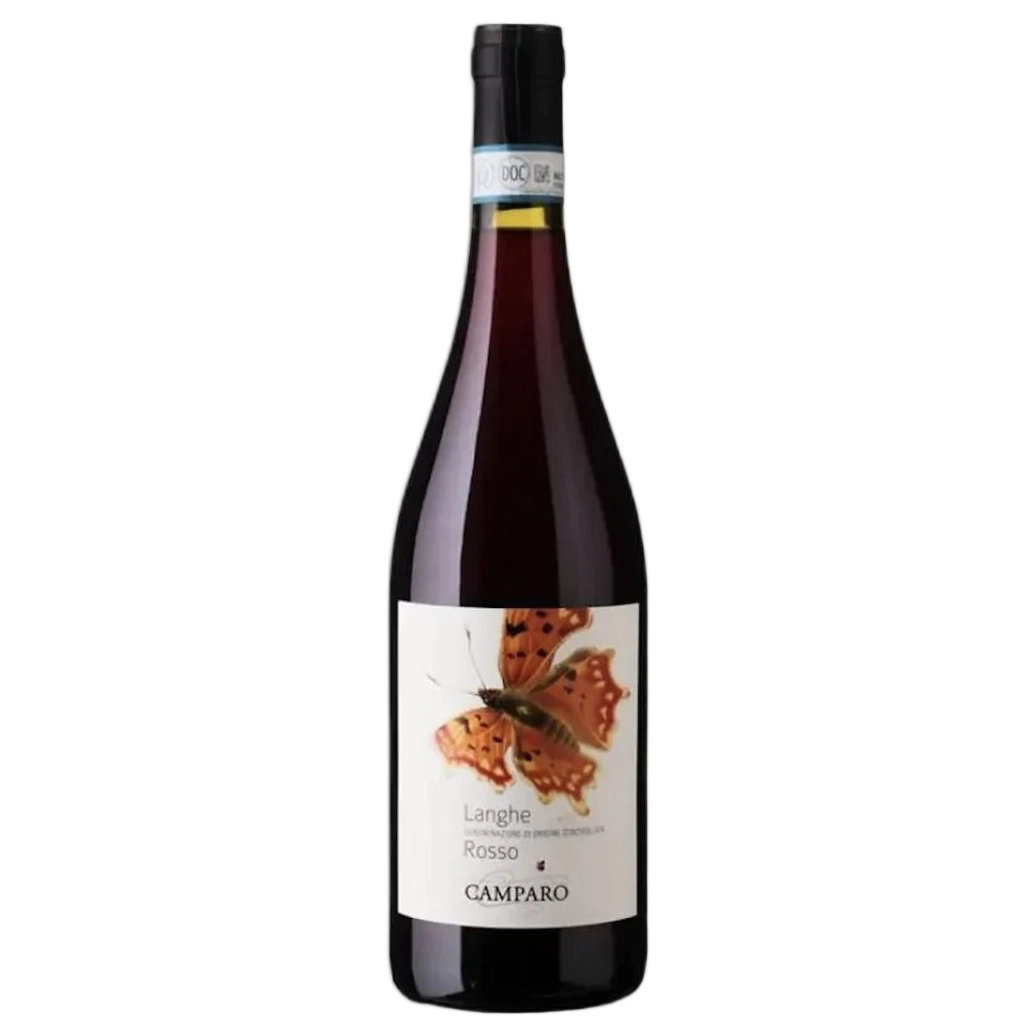 A bottle of Camparo Rosso Langhe DOC 2022 750ml Red Wine