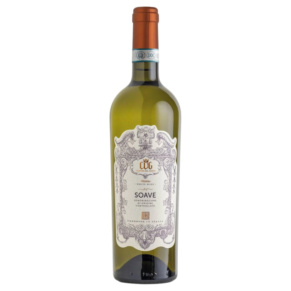 A bottle of Cantina Del Garda Soave DOC 2025 750ml White Wine