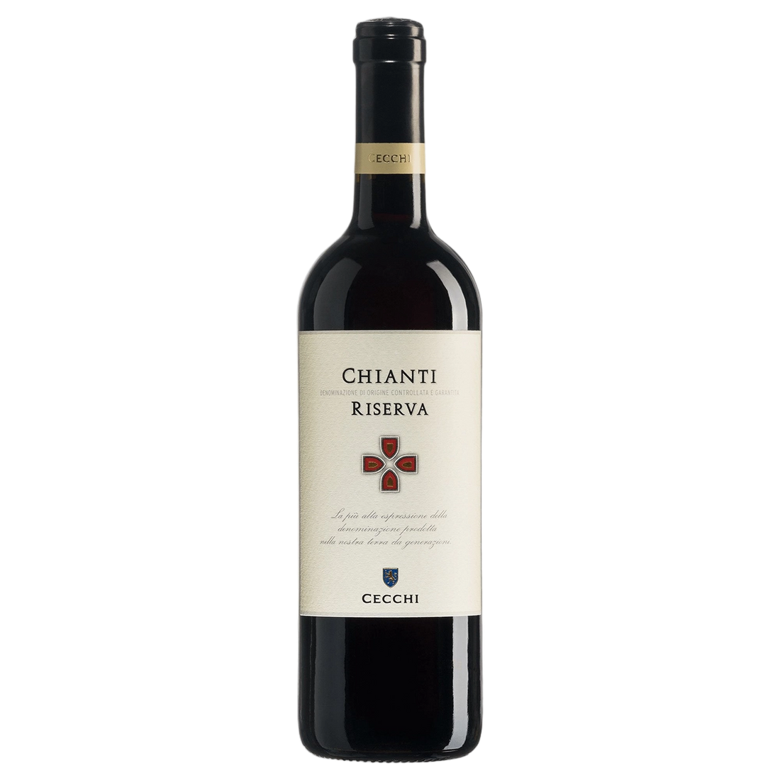 A bottle of Cecchi Chianti Riserva DOCG 2022 750ml Red Wine