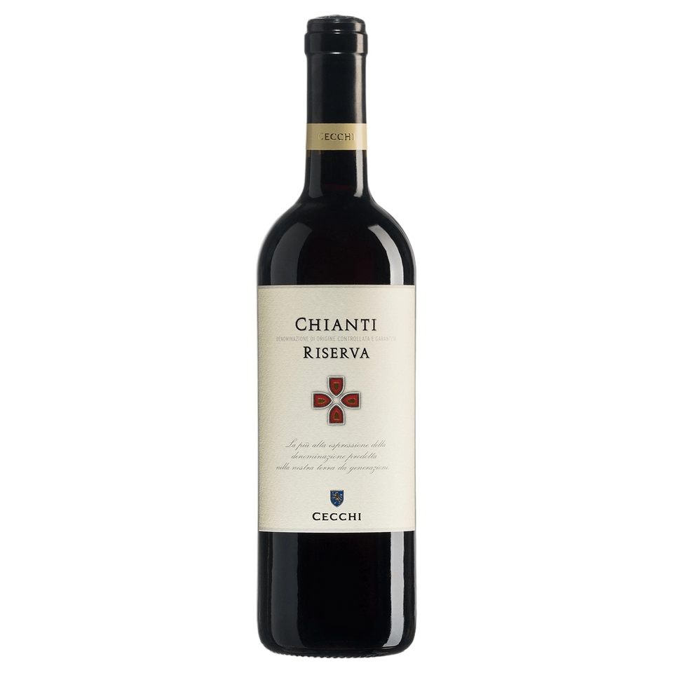 A bottle of Cecchi Chianti Riserva DOCG 2022 750ml Red Wine