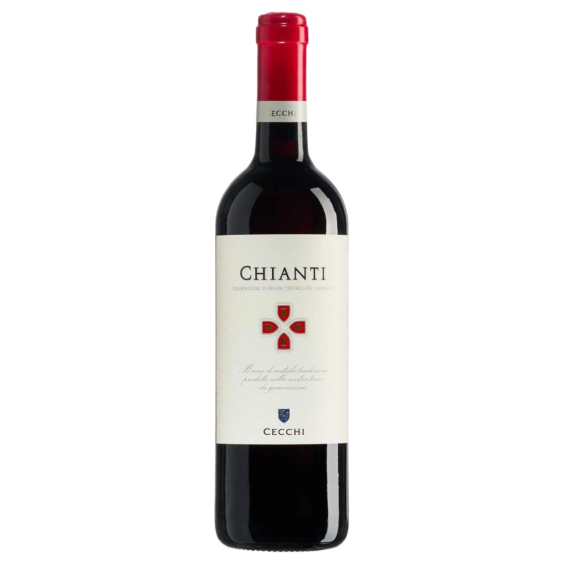 A bottle of Cecchi Chianti Gli Scudi DOCG 2024 750ml Red Wine