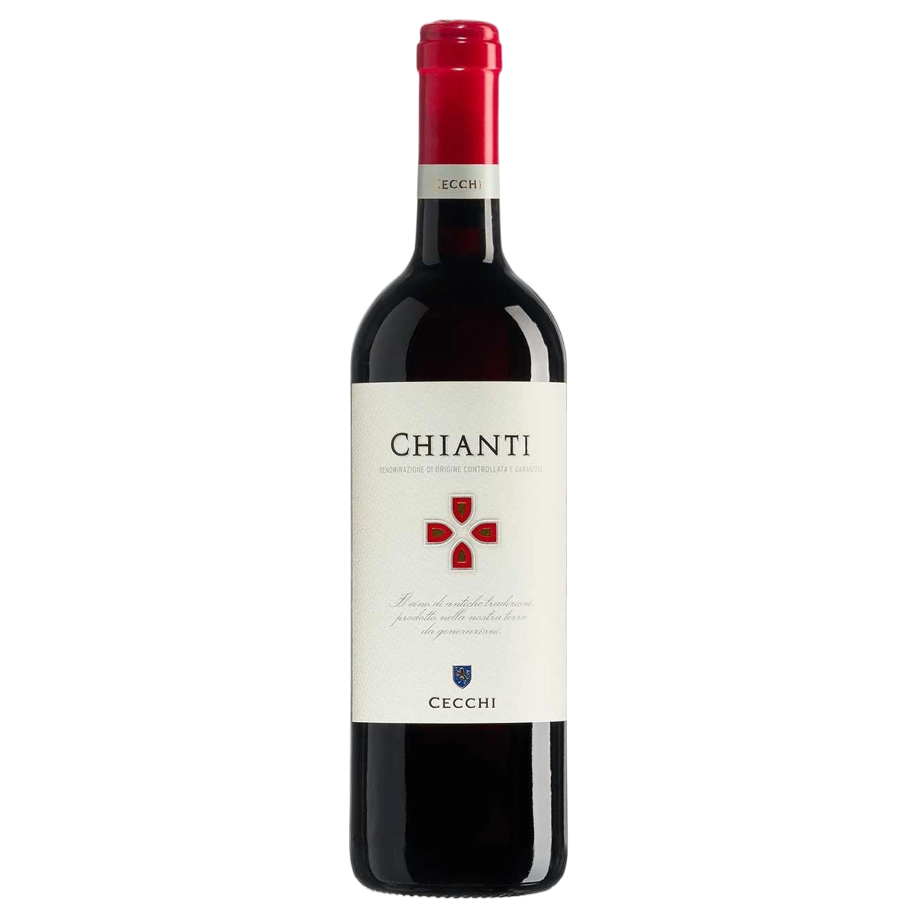 A bottle of Cecchi Chianti Gli Scudi DOCG 2024 750ml Red Wine