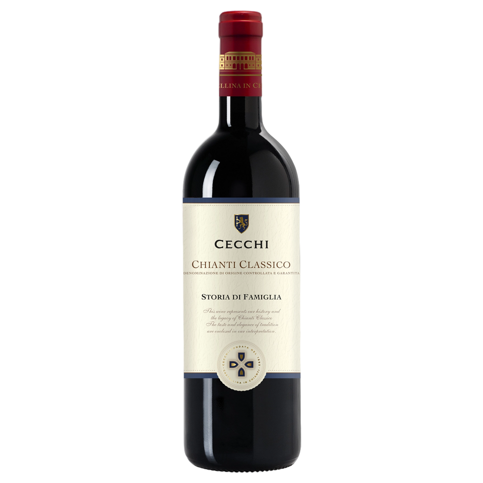 A bottle of Cecchi Chianti Classico Storia Di Famiglia DOCG 2024 750ml Red Wine
