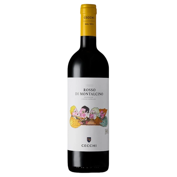 A bottle of Cecchi Rosso Di Montalcino DOC 2024 750ml Red Wine