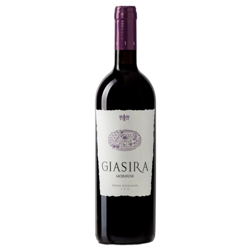 A bottle of Giasira Nerello Mascalese Mohrum IGP 2023 750ml Red Wine