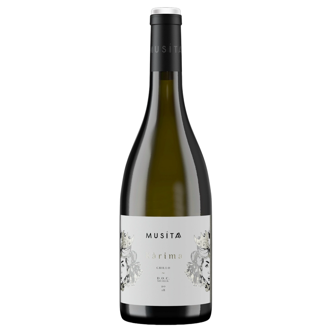 A bottle of Musita Grillo Karima DOC 2024 750ml White Wine