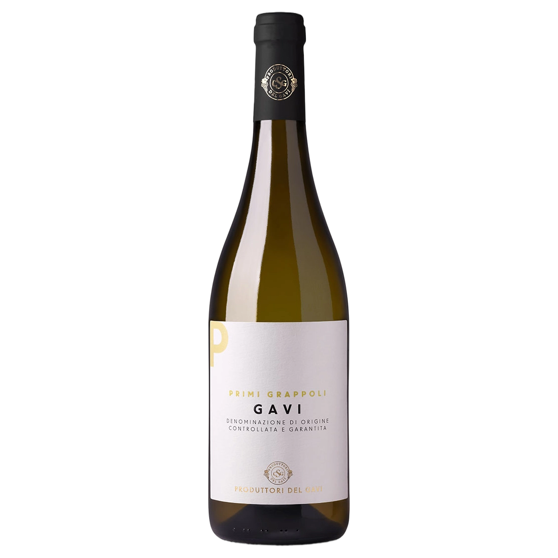 A bottle of Cantina Produttori Del Gavi Gavi Primi Grappoli DOCG 2025 750ml White Wine