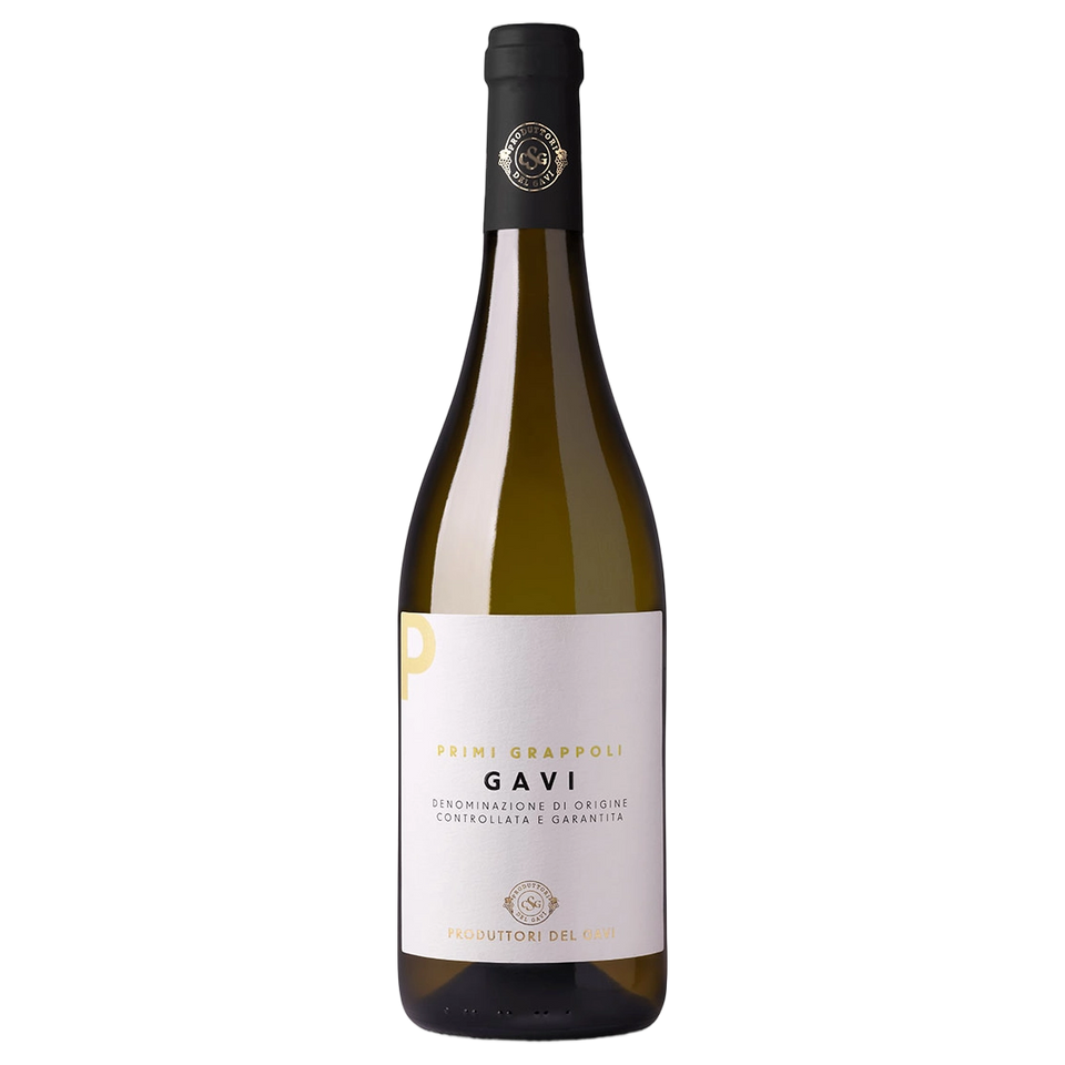 A bottle of Cantina Produttori Del Gavi Gavi Primi Grappoli DOCG 2025 750ml White Wine