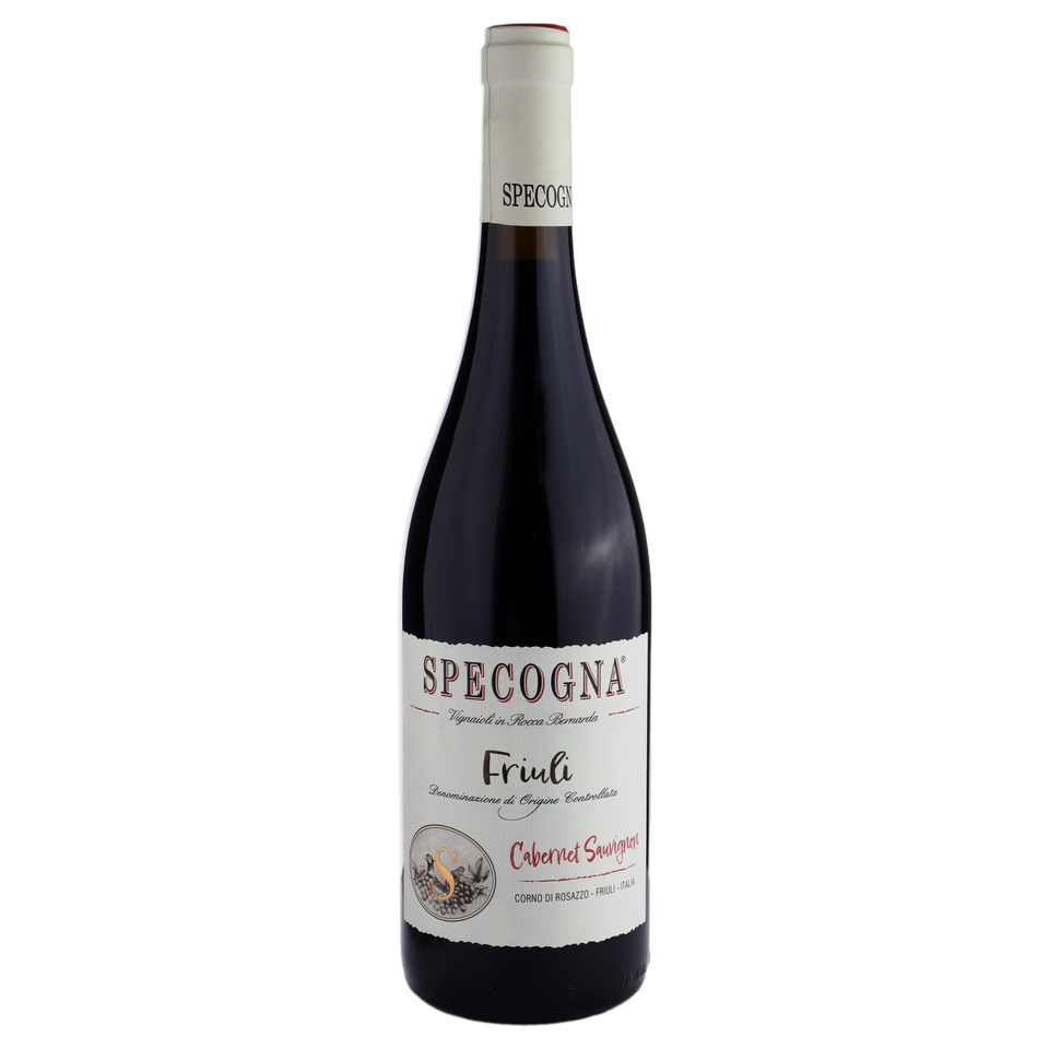 A bottle of Specogna Cabernet Sauvignon DOC 2023 750ml Red Wine