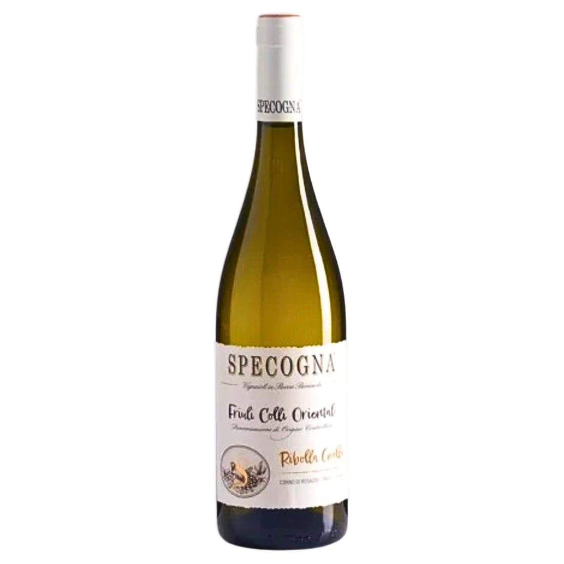 A bottle of Specogna Malvasia Colli Orientali DOC 2024 750ml White Wine