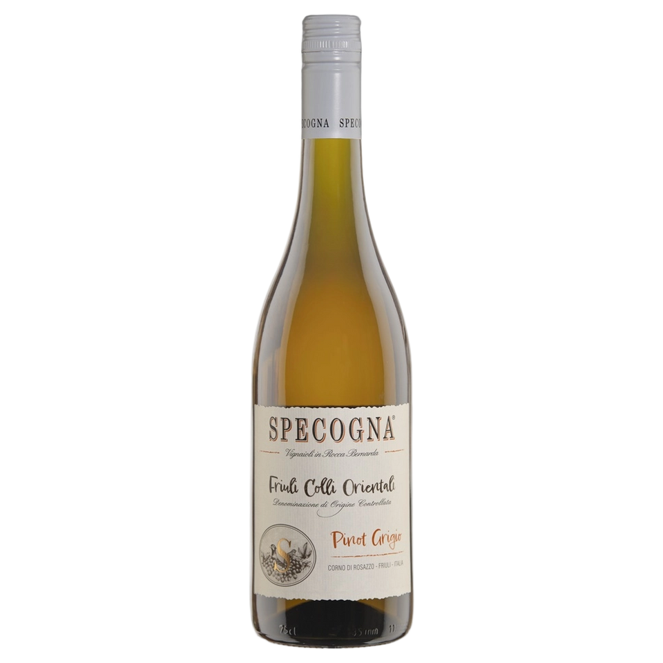 A bottle of Specogna Pinot Grigio Ramato Colli Orientali DOC 2024 750ml White Wine
