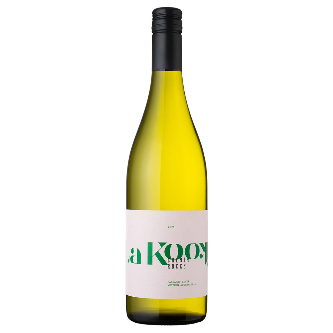 A bottle of La Kooki Chenin Rocks 2025 750ml White Wine