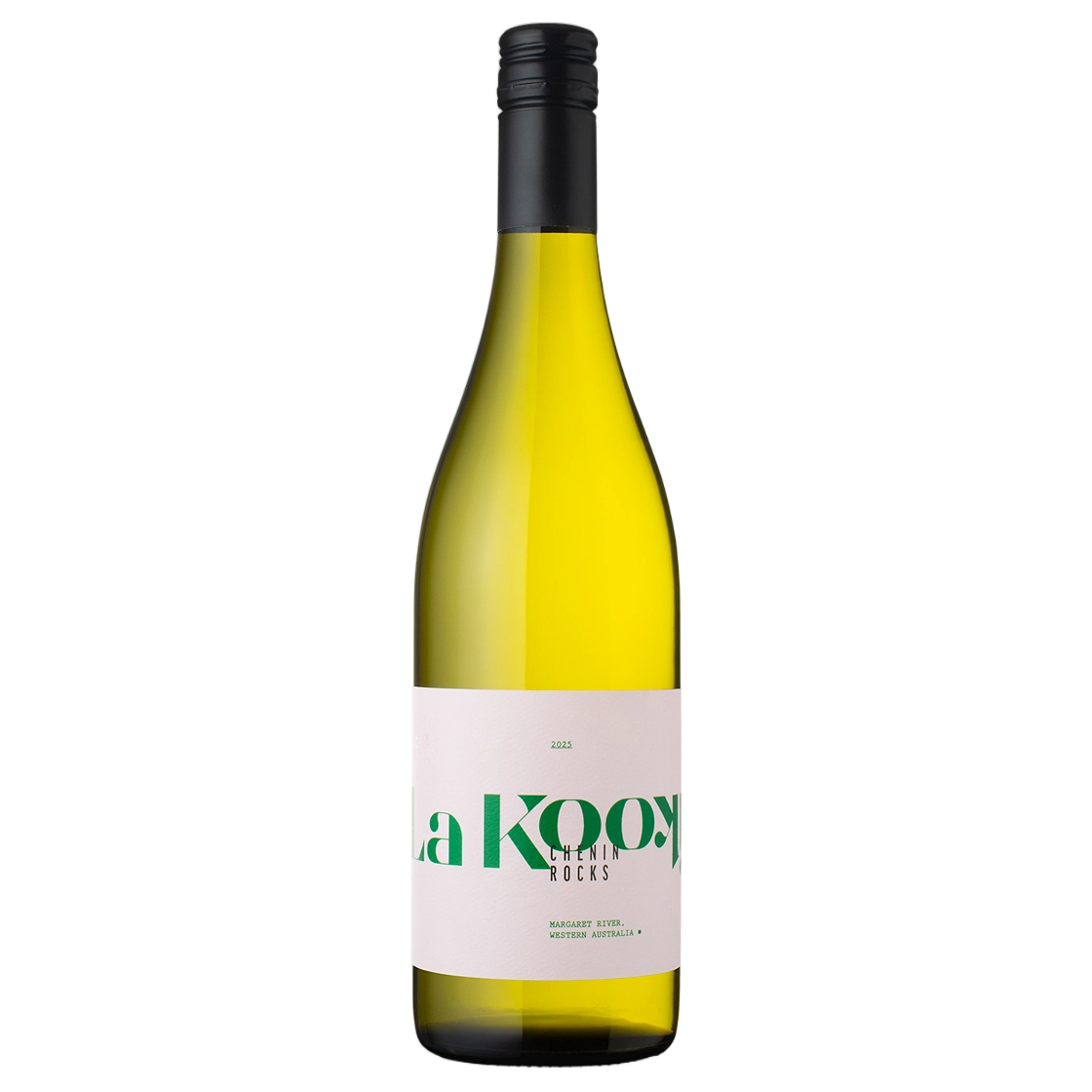 A bottle of La Kooki Chenin Rocks 2025 750ml White Wine