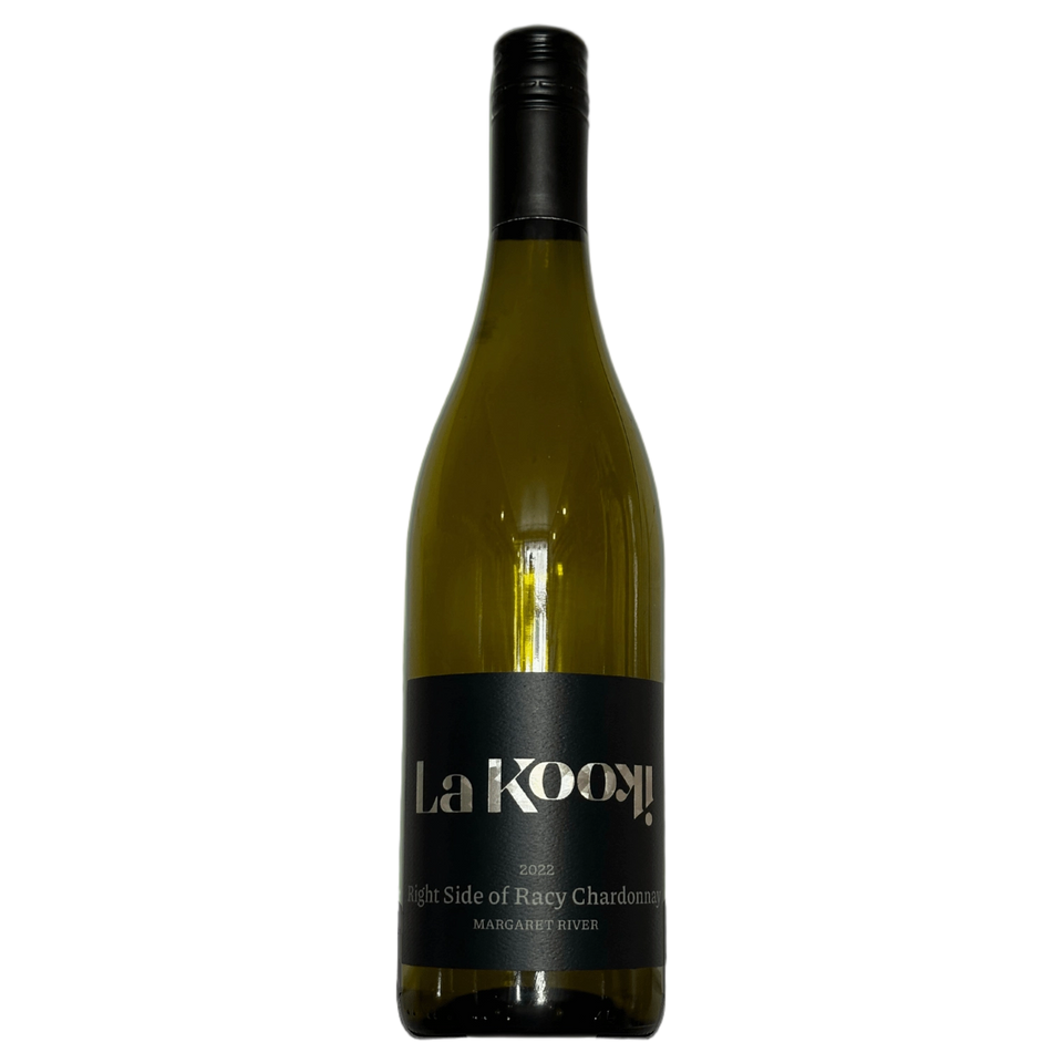 A bottle of La Kooki Chardonnay Right Side Of Racy 2022 750ml White Wine