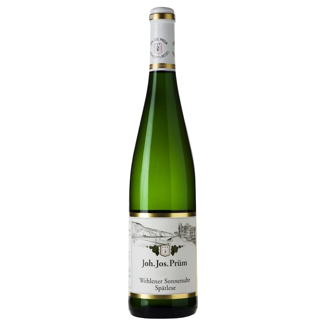A bottle of J.J. Prum Wehlener Sonnenuhr Riesling Spätlese 2024 750ml White Wine