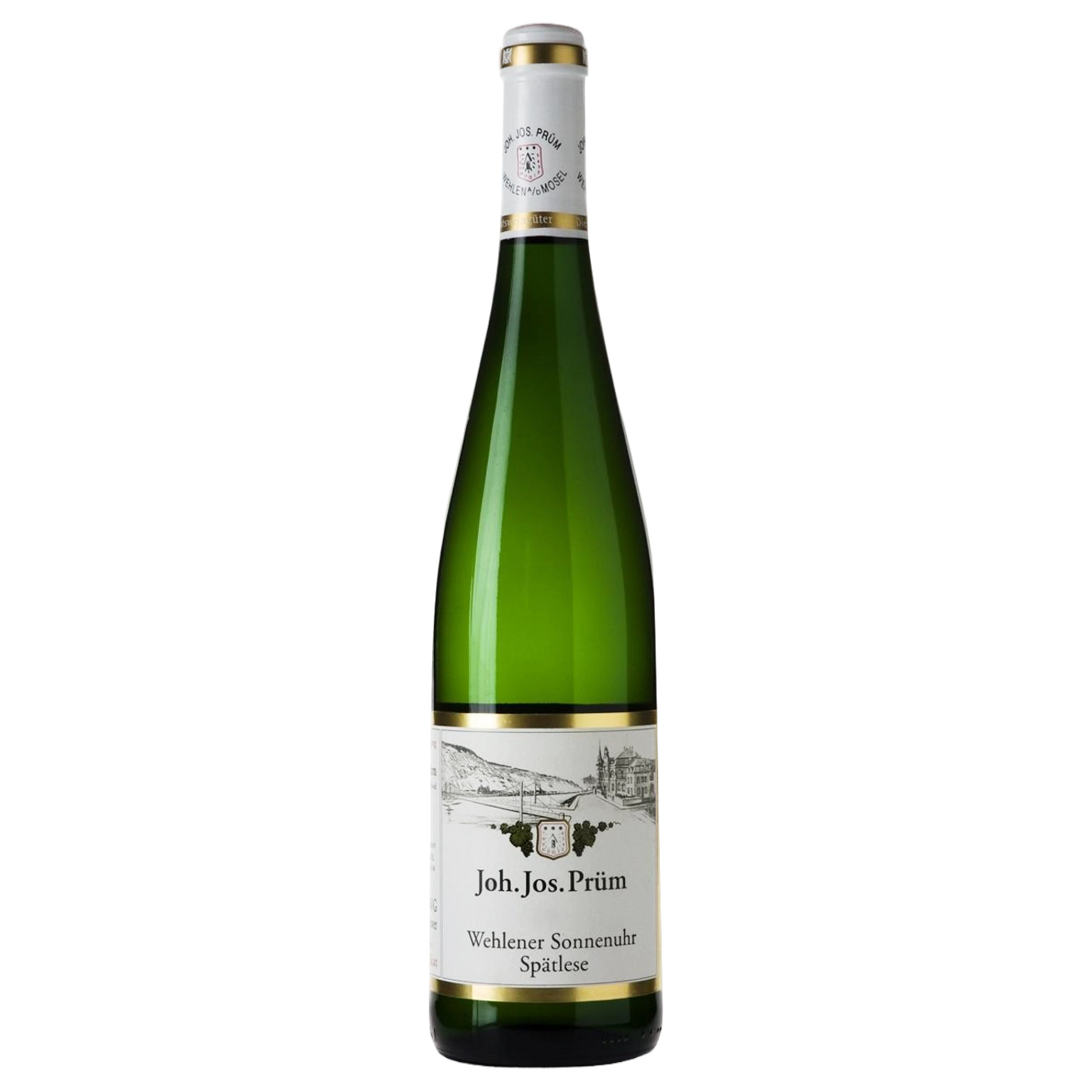A bottle of J.J. Prum Wehlener Sonnenuhr Riesling Spätlese 2024 750ml White Wine