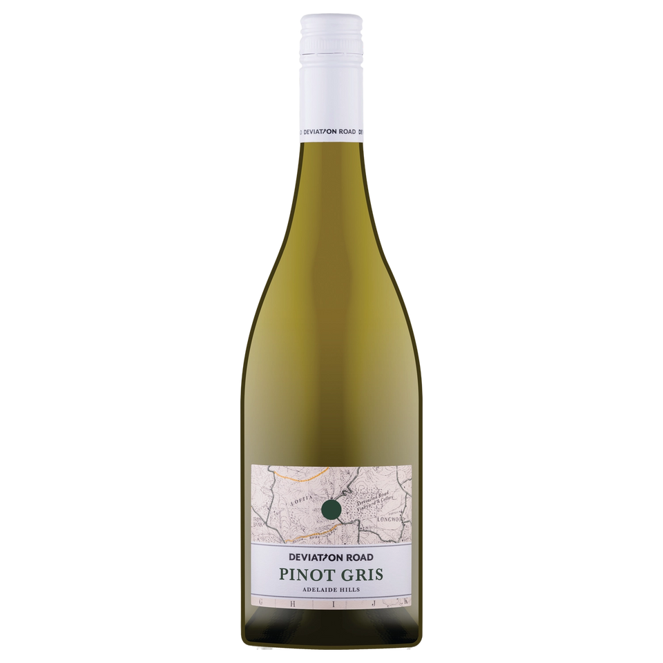 A bottle of Deviation Road Pinot Gris 2026 750ml White Wine