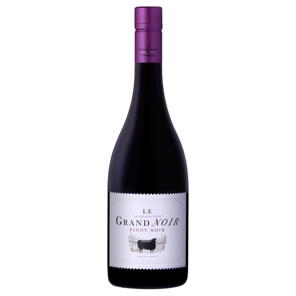 A bottle of Le Grand Noir Pinot Noir 2025 750ml Red Wine