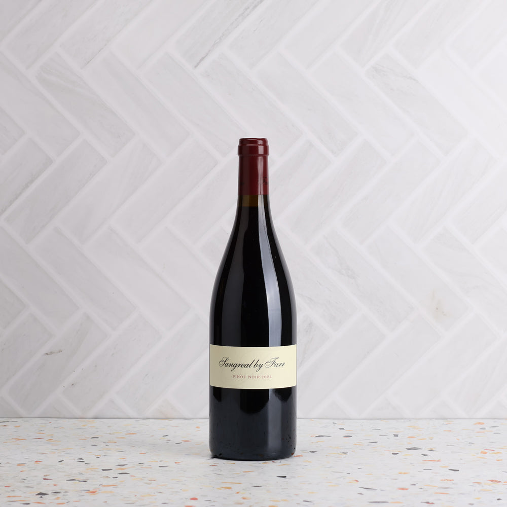 A bottle of By Farr Pinot Noir Sangreal 2024 750ml Red Wine