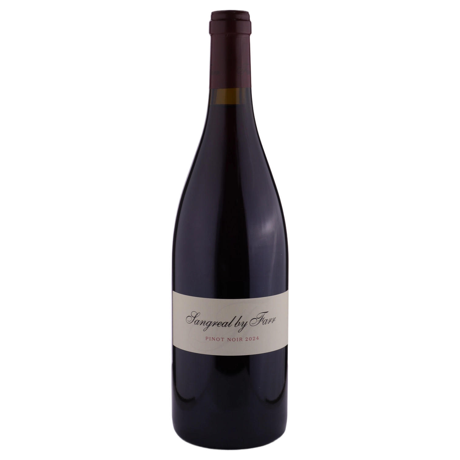 A bottle of By Farr Pinot Noir Sangreal 2024 750ml Red Wine