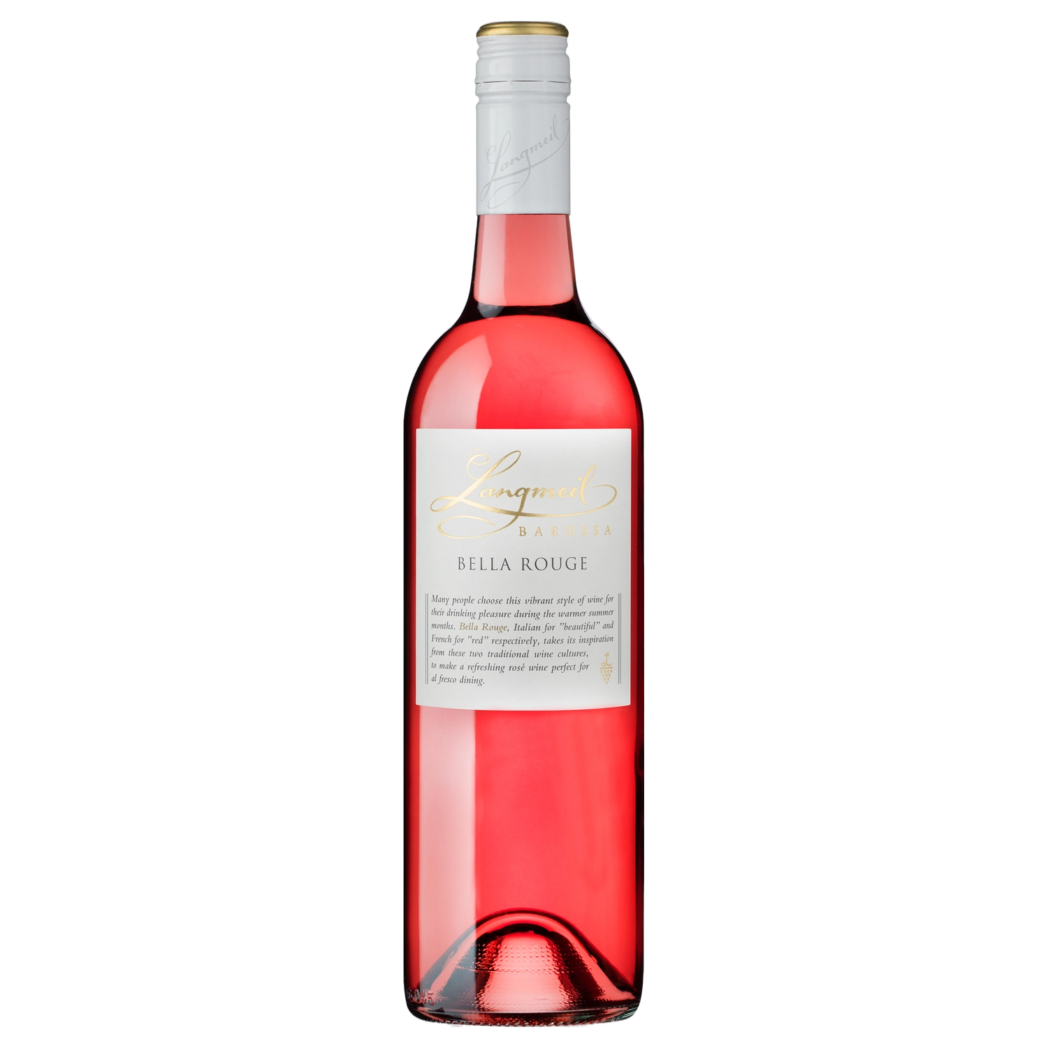 A bottle of Langmeil Bella Rouge Cabernet Sauvignon Rosé 2026 750ml Red Wine