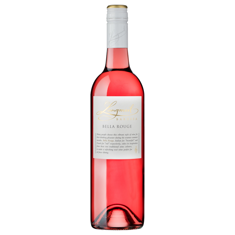 A bottle of Langmeil Bella Rouge Cabernet Sauvignon Rosé 2026 750ml Red Wine