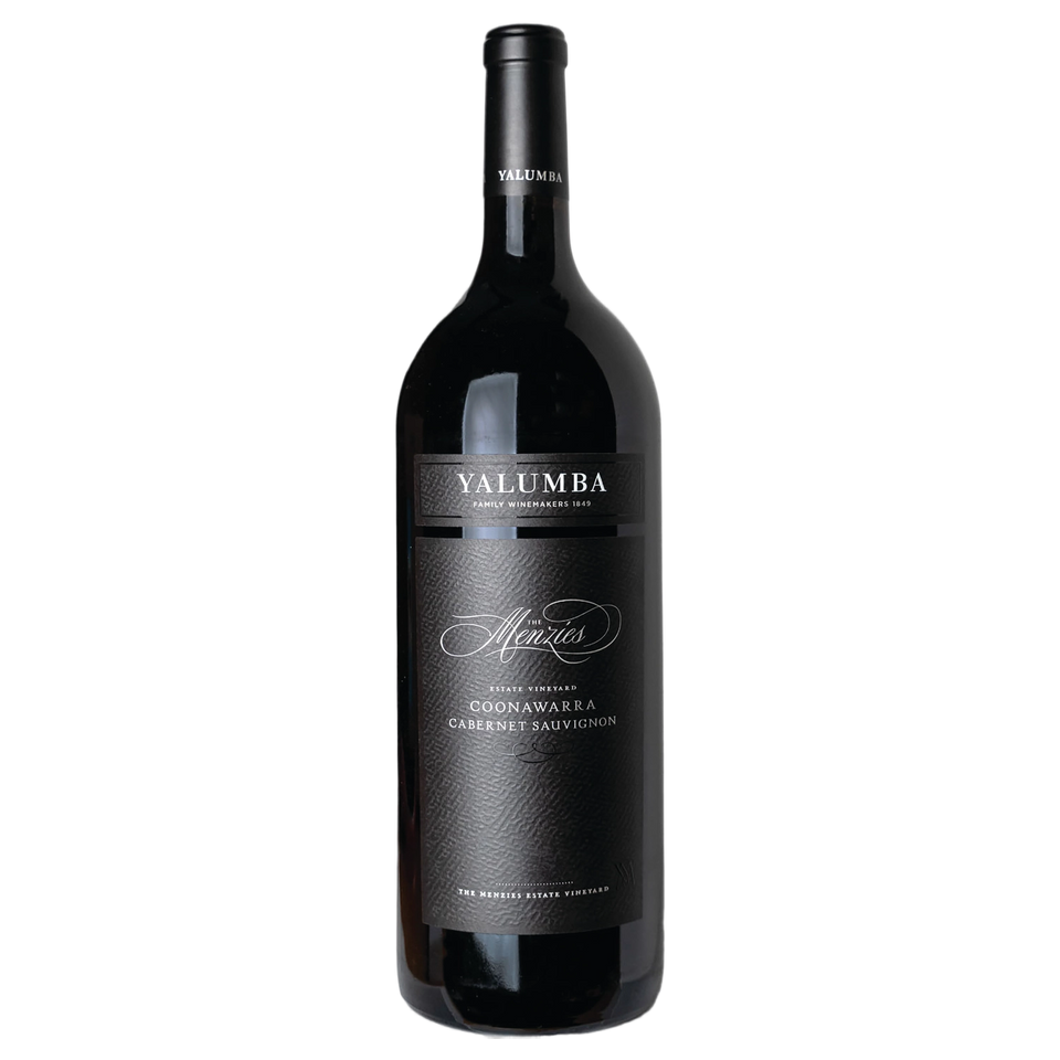A bottle of Yalumba The Menzies Cabernet Sauvignon 2019 1500ml Red Wine