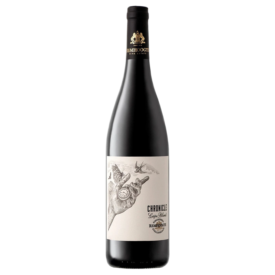 A bottle of Remhoogte Cape Red Blend 2019 750ml Red Wine