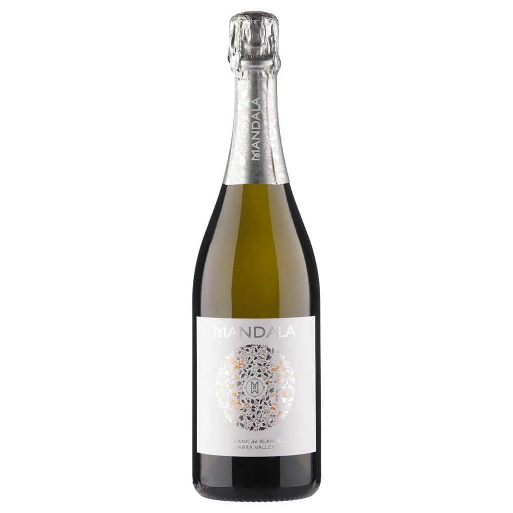 A bottle of Mandala Blanc De Blancs 2024 750ml White Wine