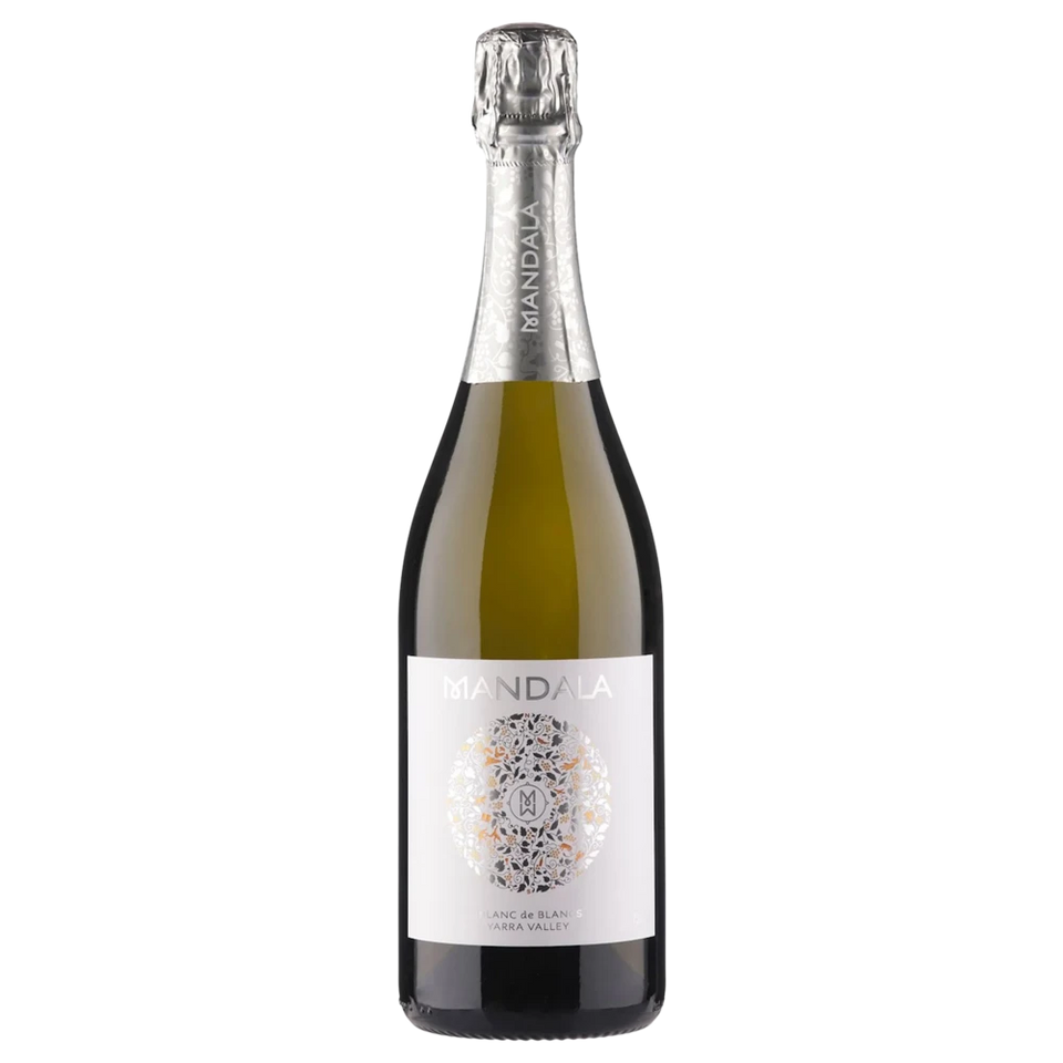 A bottle of Mandala Blanc De Blancs 2024 750ml White Wine