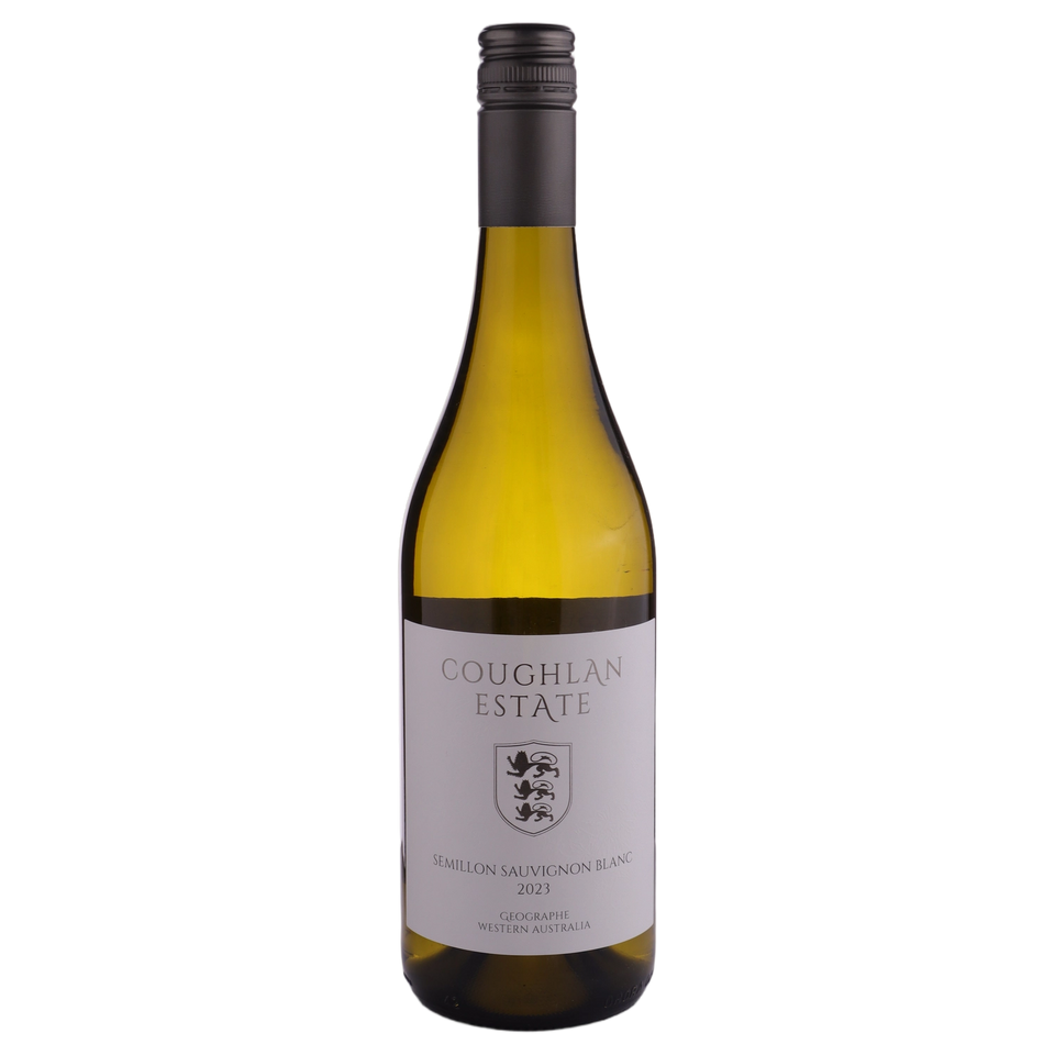 A bottle of Coughlan Estate 2023 Semillon Sauvignon Blanc 750ml White Wine