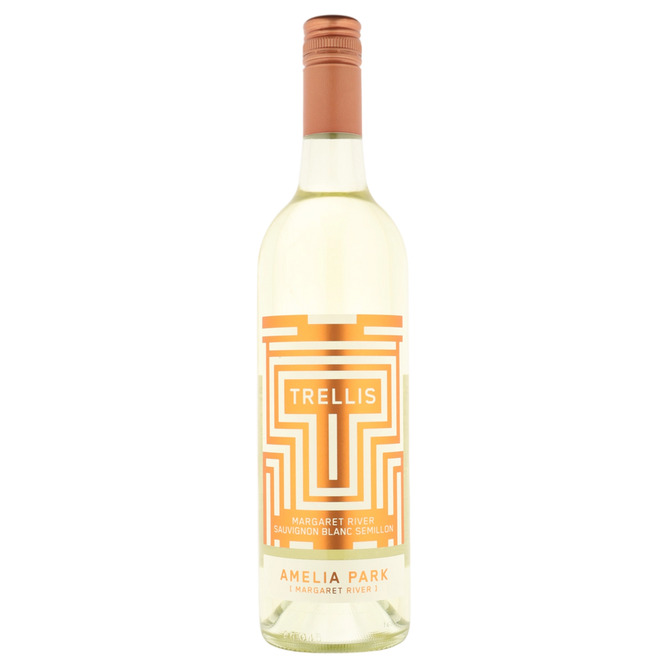 A bottle of Amelia Park Trellis Sauvignon Blanc Semillon 2025 750ml White Wine
