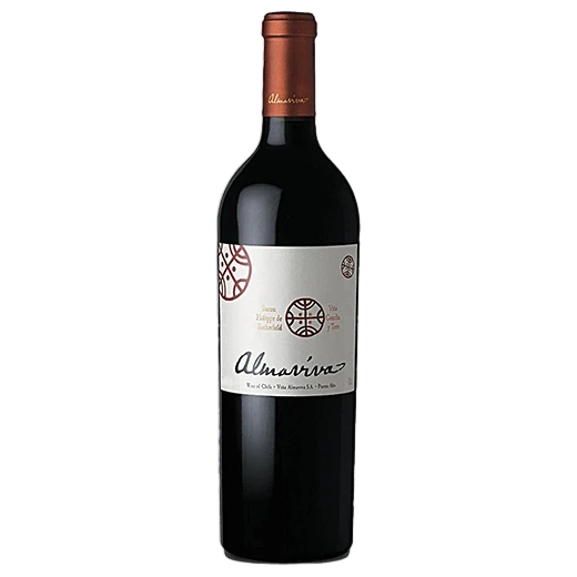 A bottle of Almaviva 2023 3000ml Red Wine