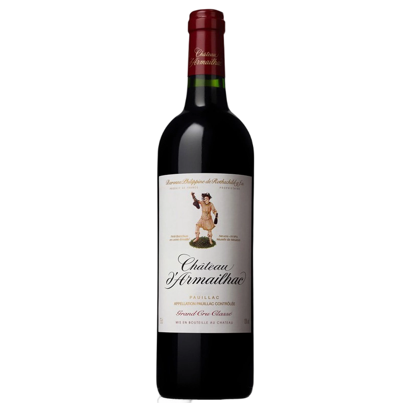 A bottle of Chateau D'Armailhac 2010 750ml Red Wine