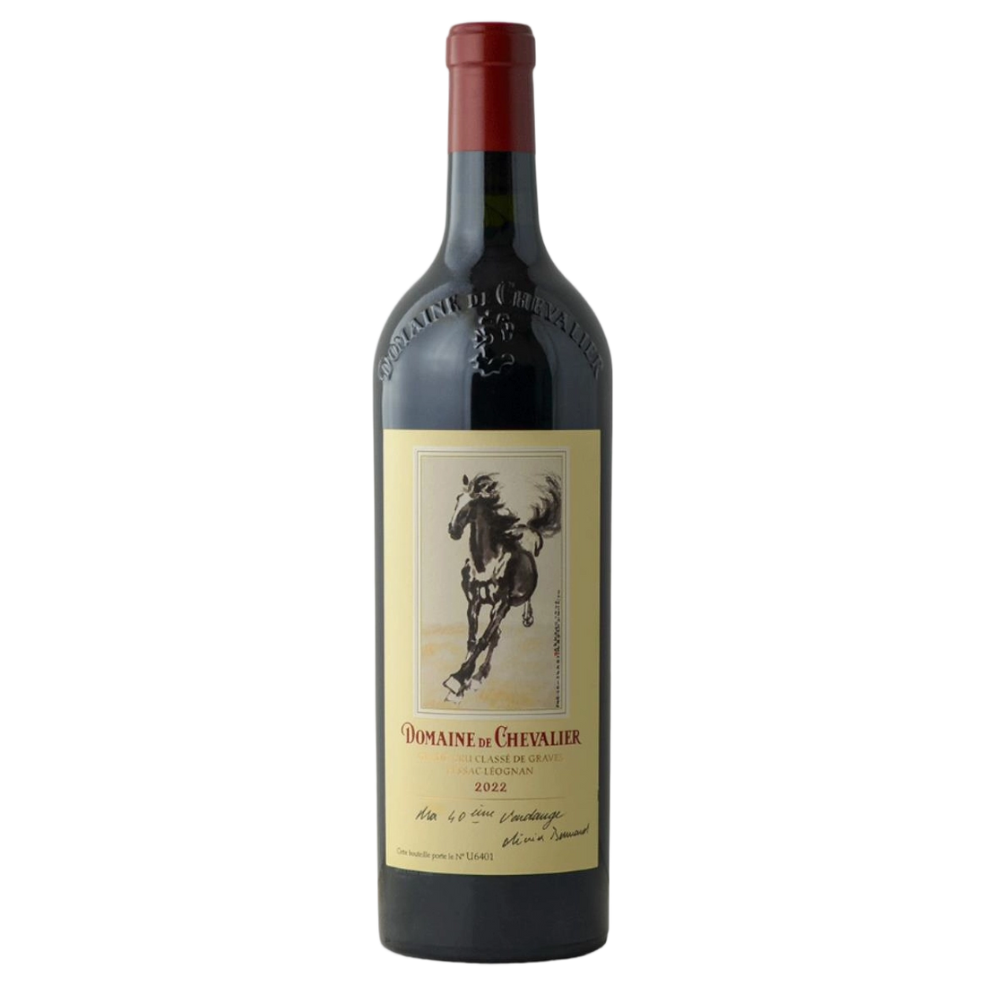 A bottle of Domaine De Chevalier 2022 750ml Red Wine