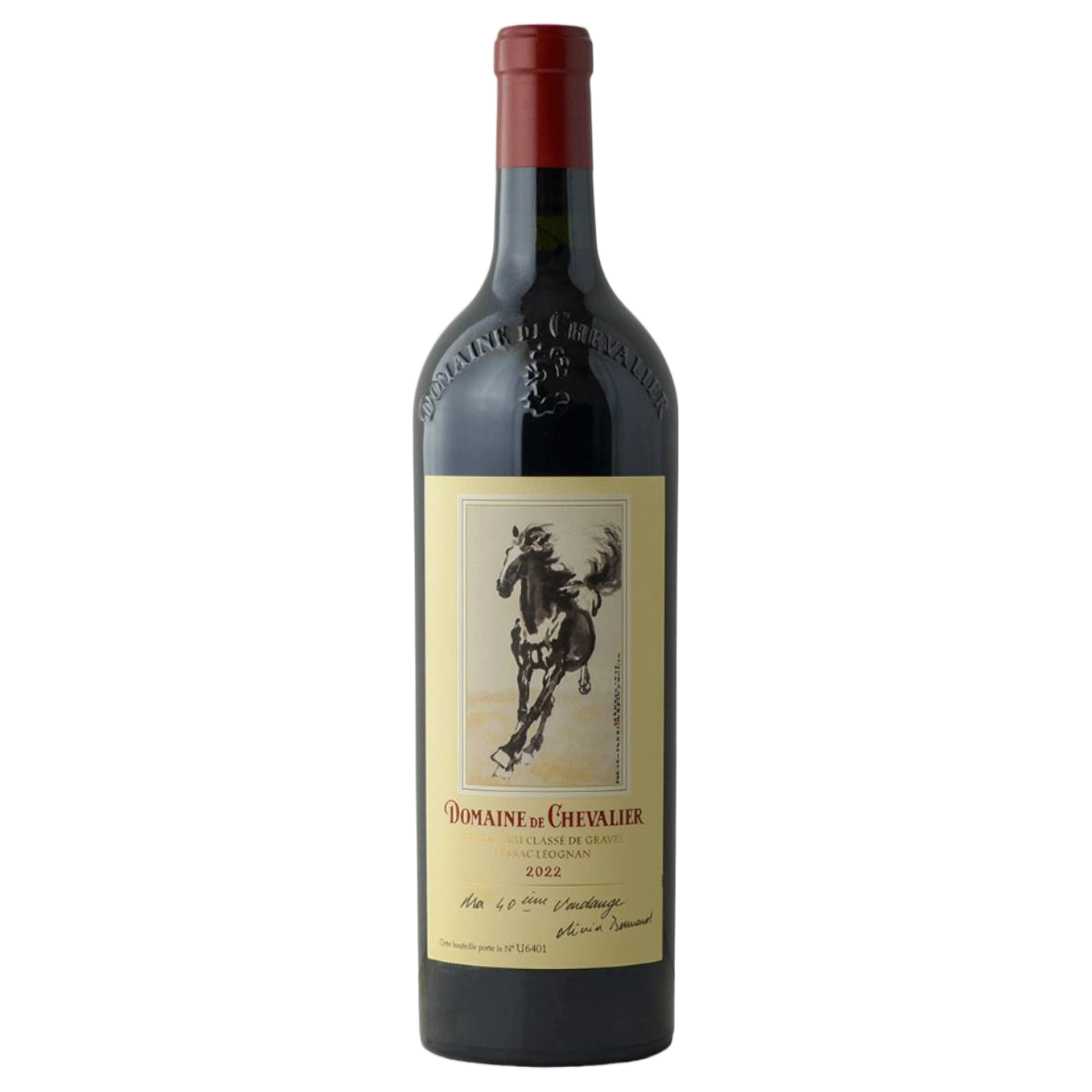 A bottle of Domaine De Chevalier 2022 750ml Red Wine