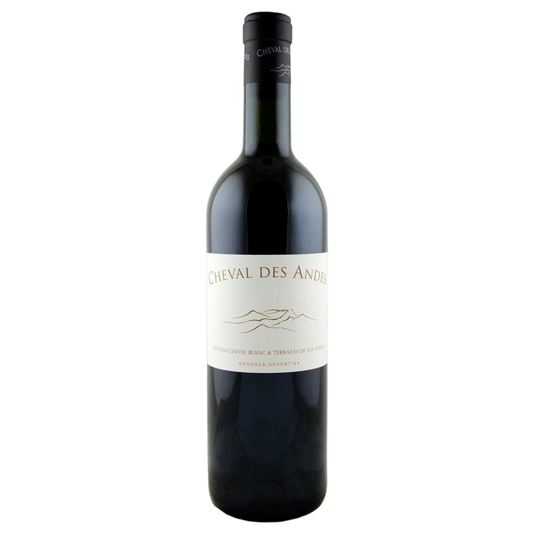 A bottle of Cheval Des Andes 2017 1500ml Red Wine