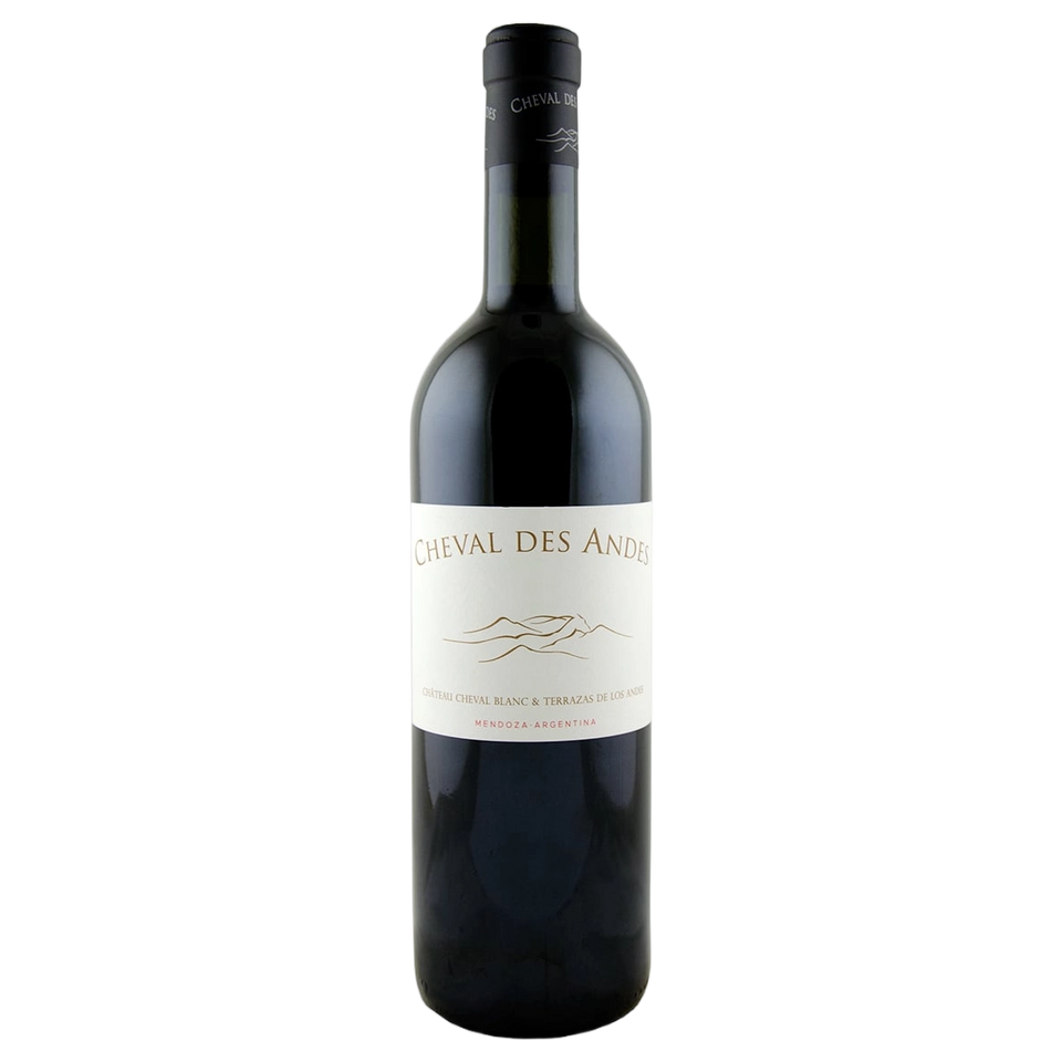 A bottle of Cheval Des Andes 2017 1500ml Red Wine