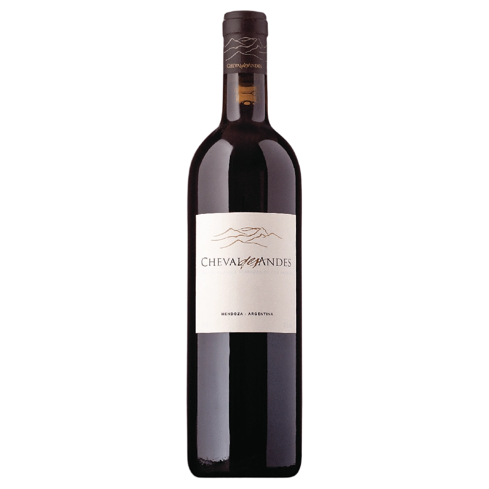 A bottle of Cheval Des Andes 2021 750ml Red Wine