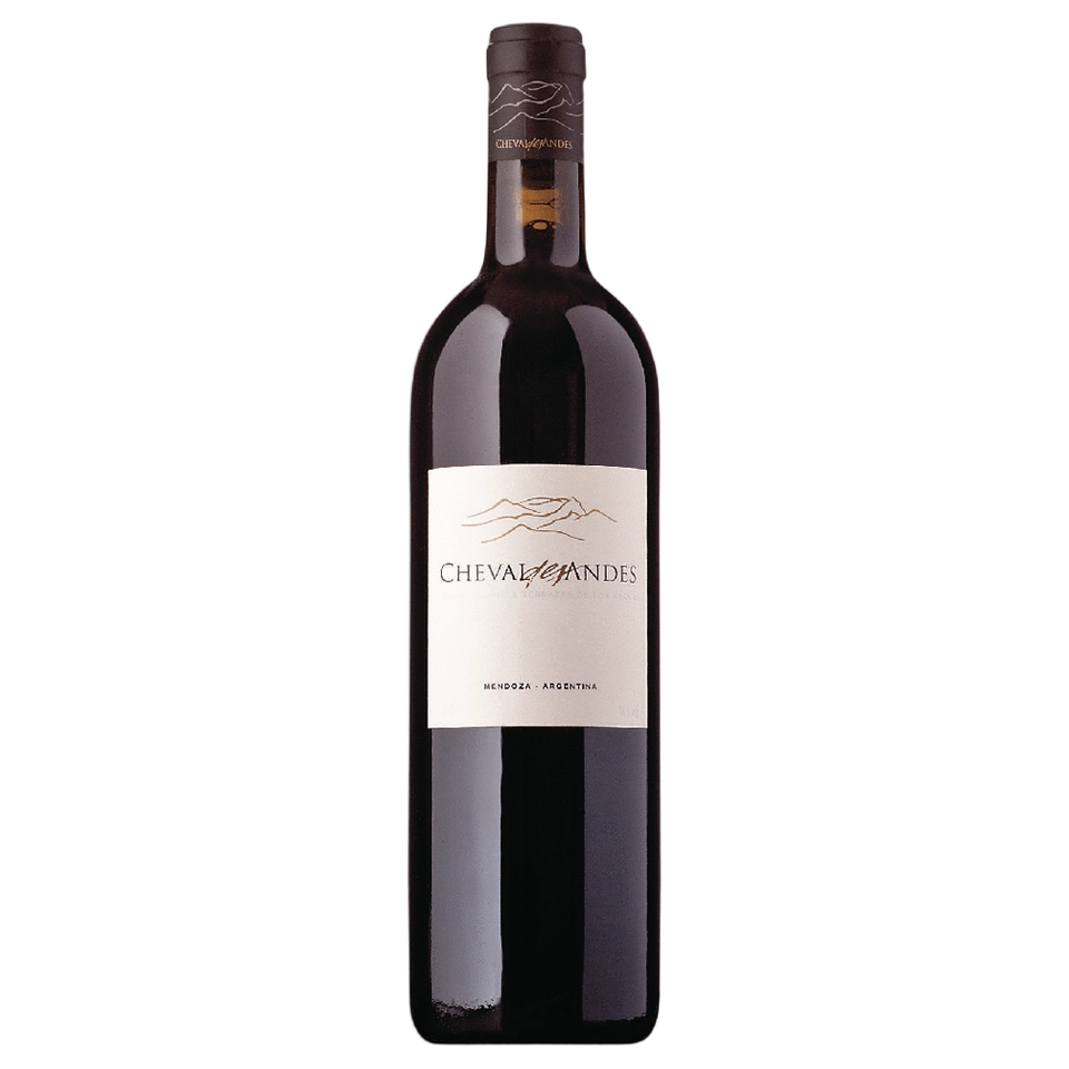 A bottle of Cheval Des Andes 2021 750ml Red Wine