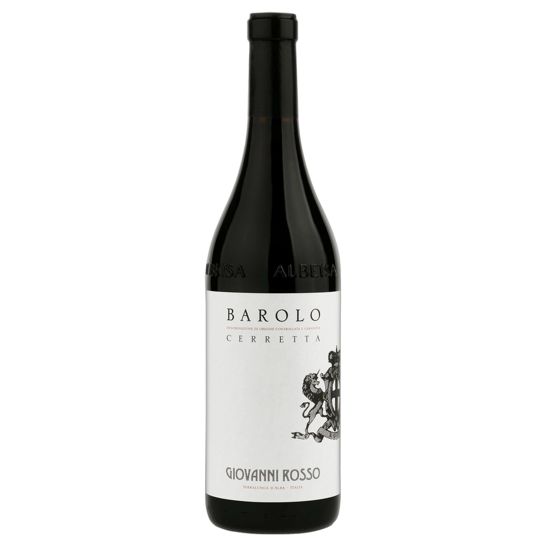 A bottle of Giovanni Rosso Cerretta 2019 750ml Red Wine